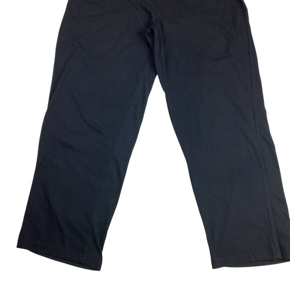 Tommy Bahama Mens Medium Black Lounge Pants Wide Leg - Picture 4 of 11